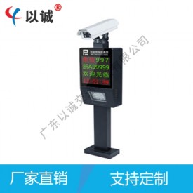 License plate recognition integrated camera